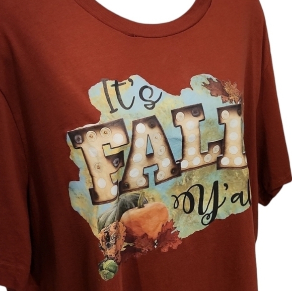 It's Fall Y'all! Graphic Tshirt XL - Picture 3 of 5